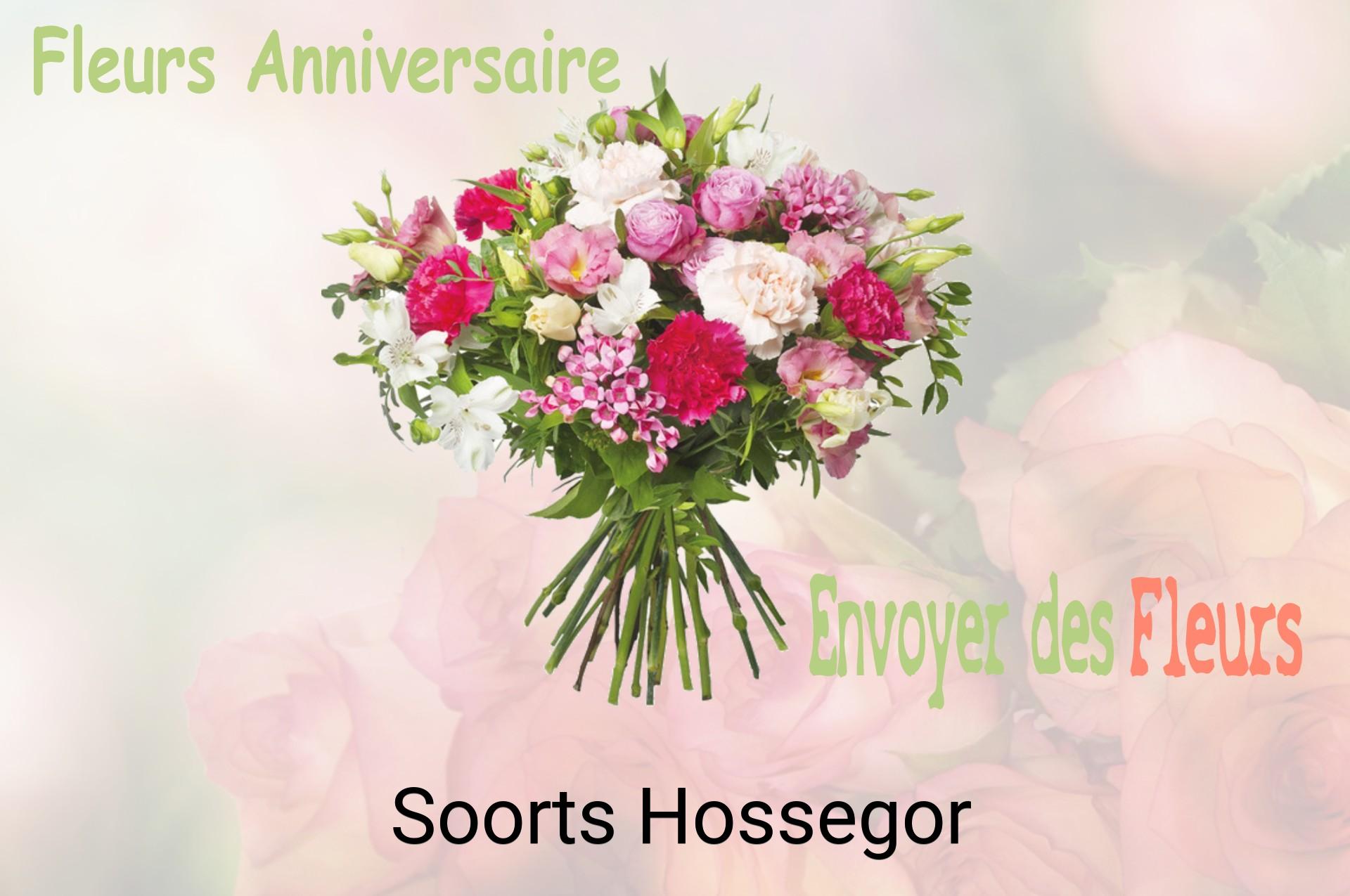 Bouquet de fleurs d’anniversaire livré à Soorts-Hossegor